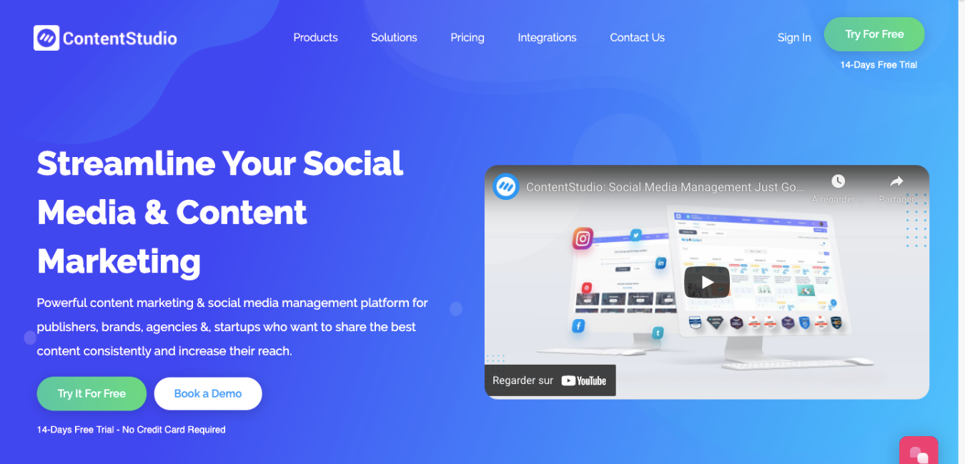 ContentStudio - Business Tools Review - Website